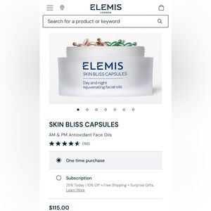 Elemis Skin Bliss Capsules